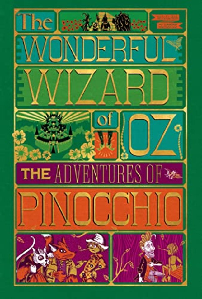 Adventures of Pinocchio and Wonderful Wizard of Oz, MinaLima Illus. Box Set