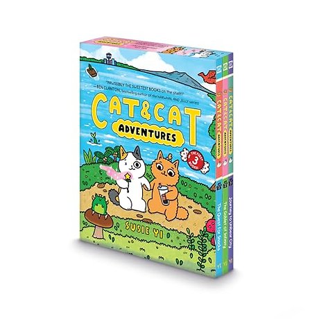 Cat & Cat Adventures #1-3: A Graphic Novel 3-Book Box Set
