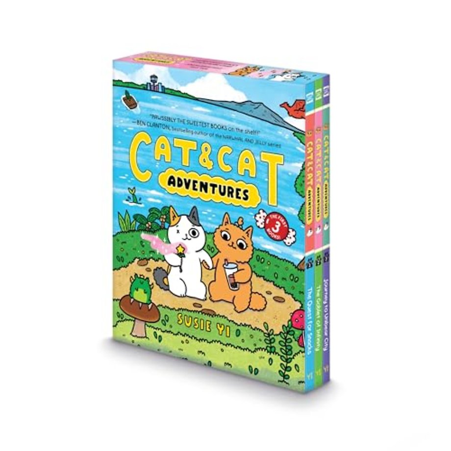 Cat & Cat Adventures #1-3: A Graphic Novel 3-Book Box Set