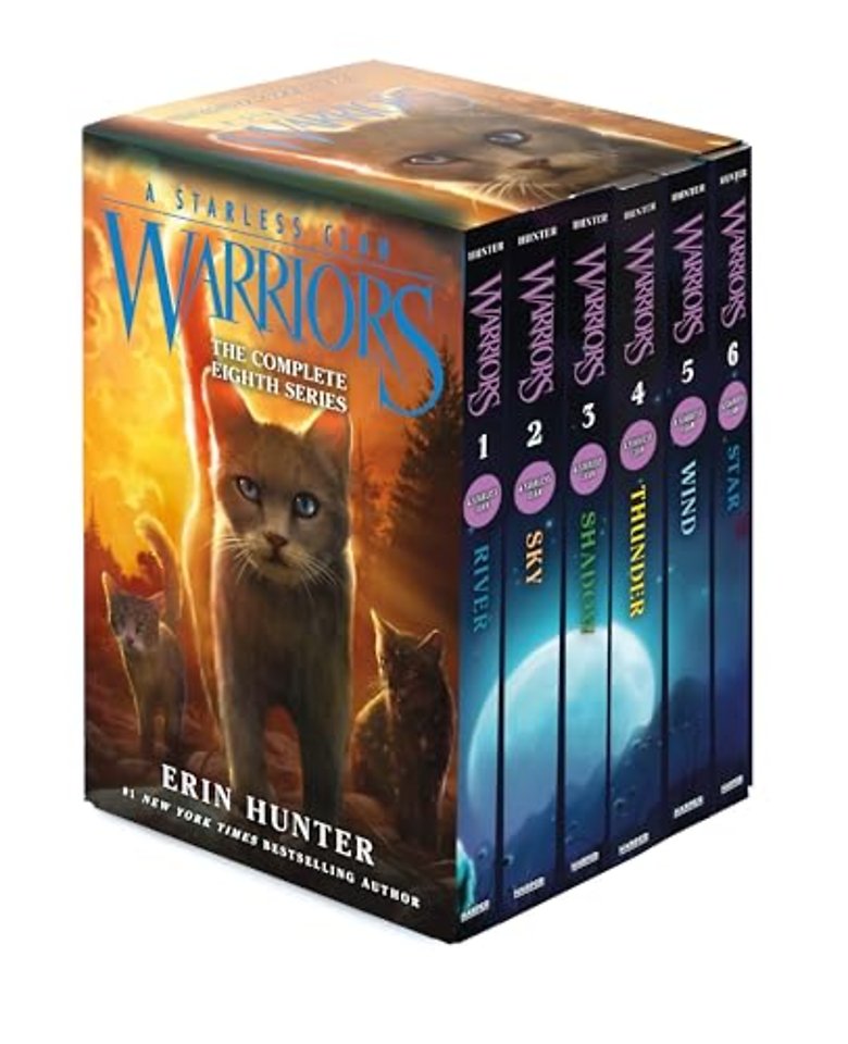 Warriors: A Starless Clan Box Set: Volumes 1 to 6