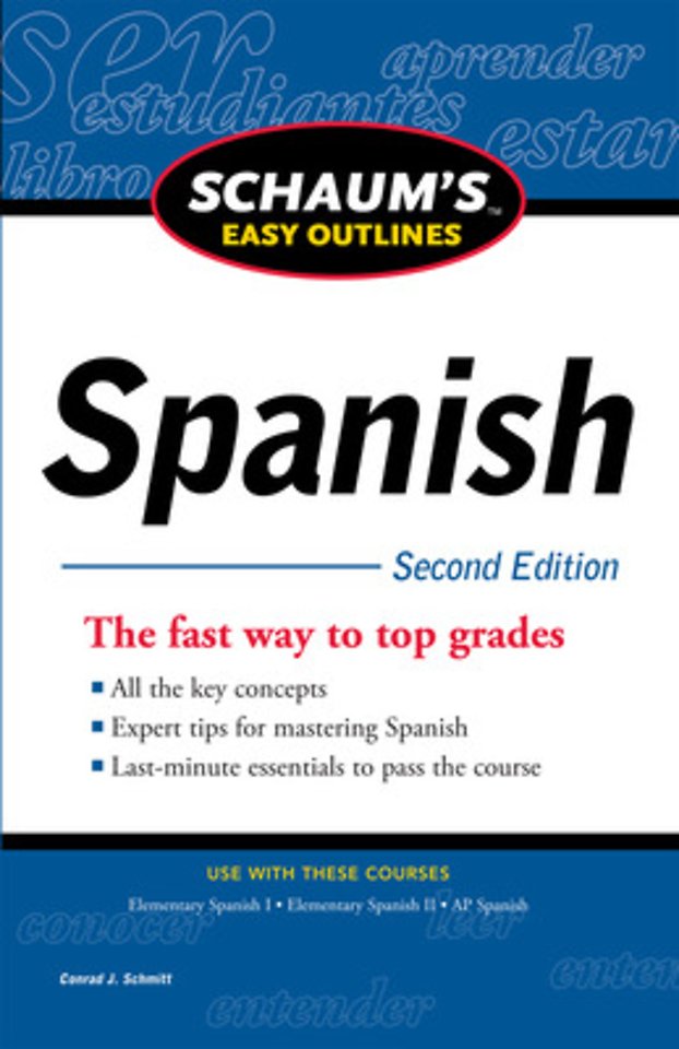 Schaum's Easy Outline of Spanish, Second Edition