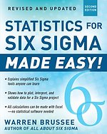 Statistics for Six Sigma Made Easy!