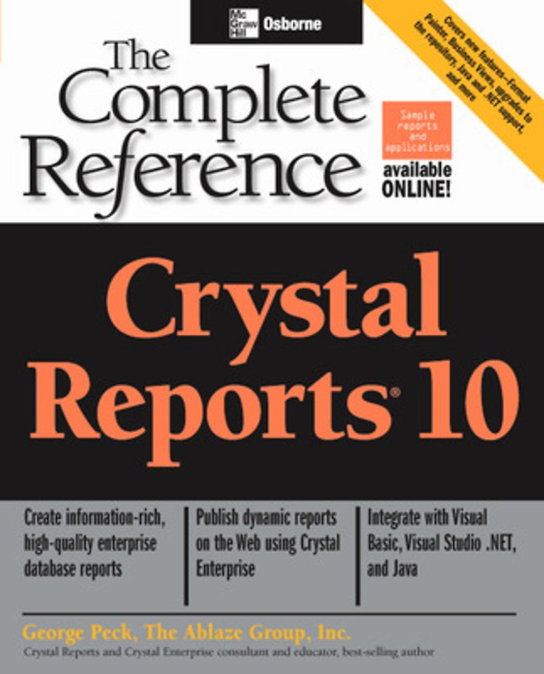 Crystal Reports 10 The Complete Reference