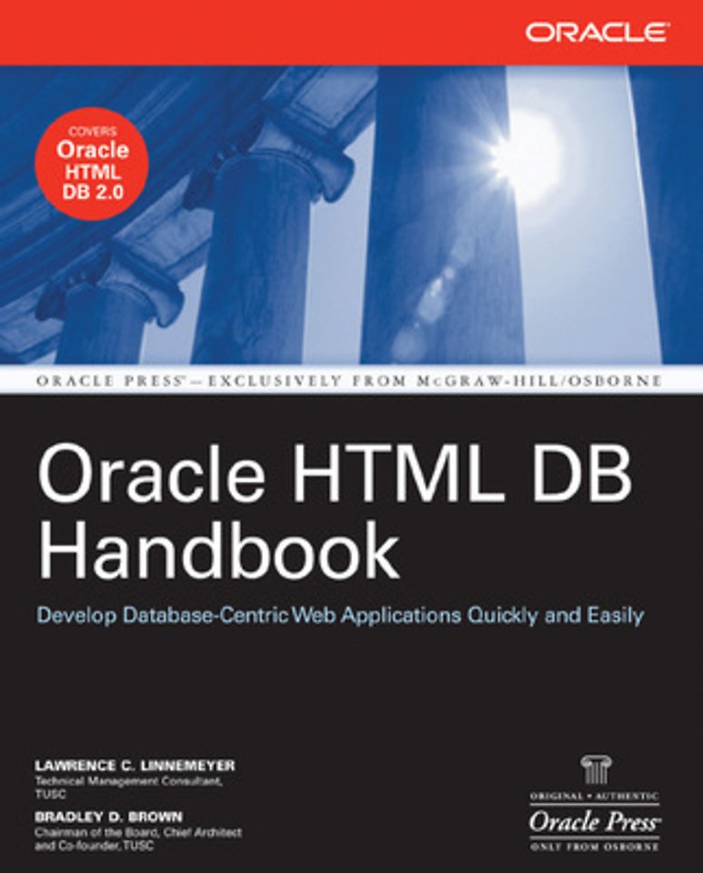 Oracle HTML DB Handbook
