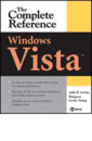 Windows Vista: The Complete Reference