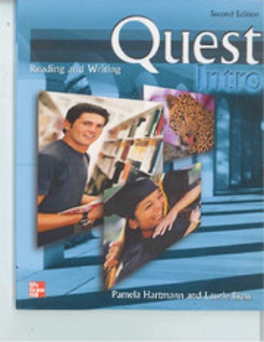 Quest Intro Level Reading and Writing Student Book