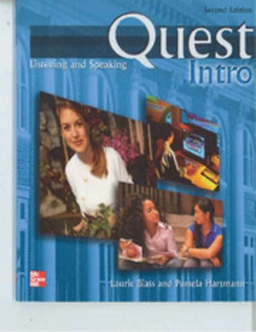 Quest Intro Level Listening and Speaking Student Book with Audio Highlights