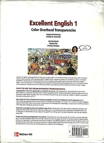 Excellent English Level 1 Overhead Transparencies