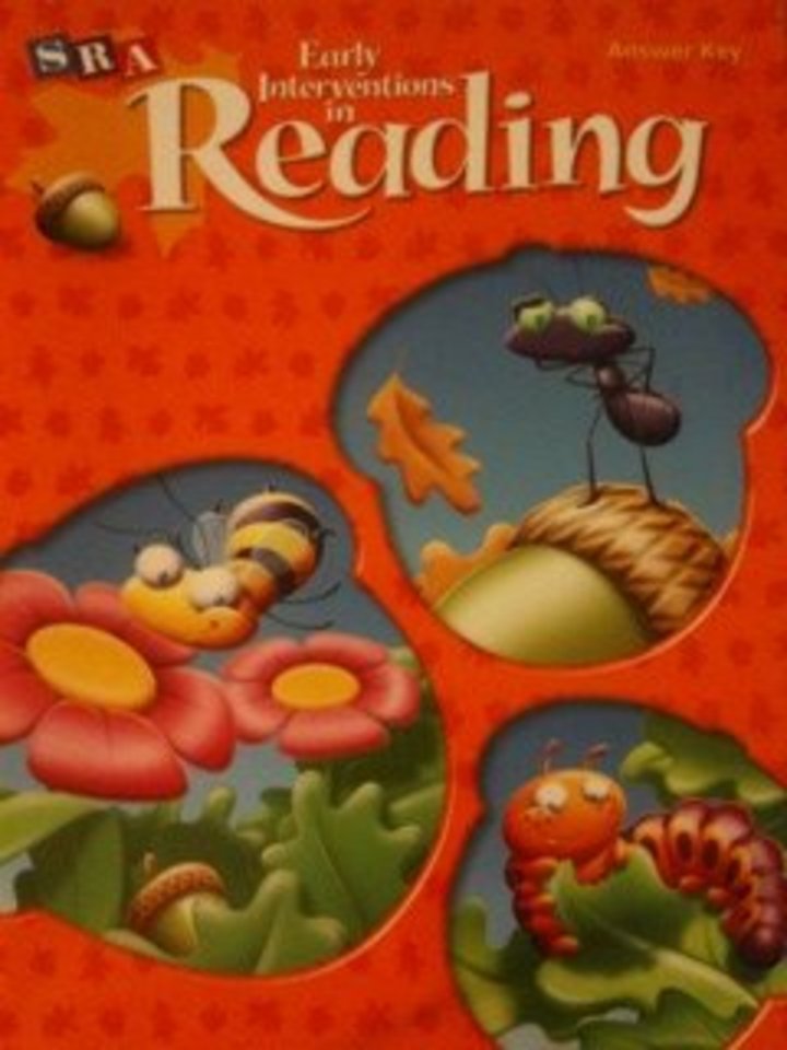 EARLY INTERVENTIONS IN READING 1 - ANSWER KEY