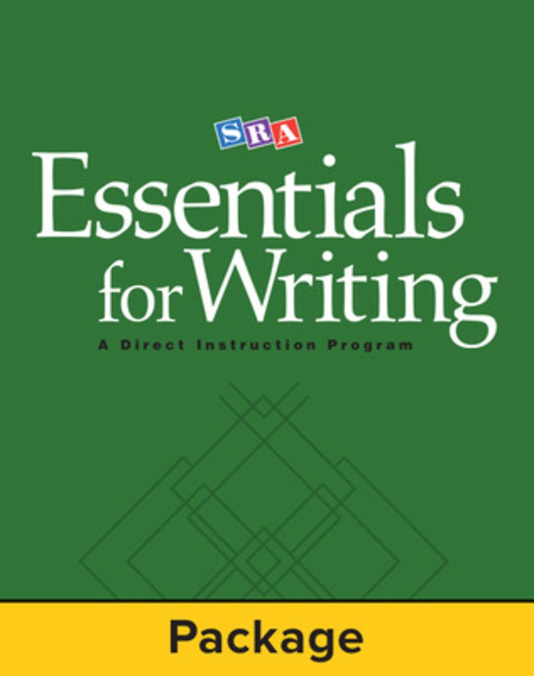 SRA Essentials for Writing Teacher Materials Package