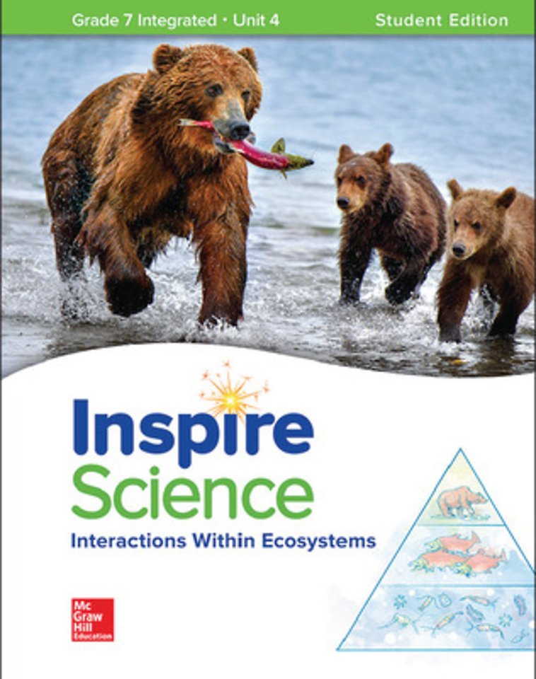 Inspire Science: Integrated G7 Write-In Student Edition Unit 4