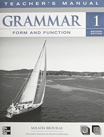Grammar Form and Function Level 1 Teacher's Edition