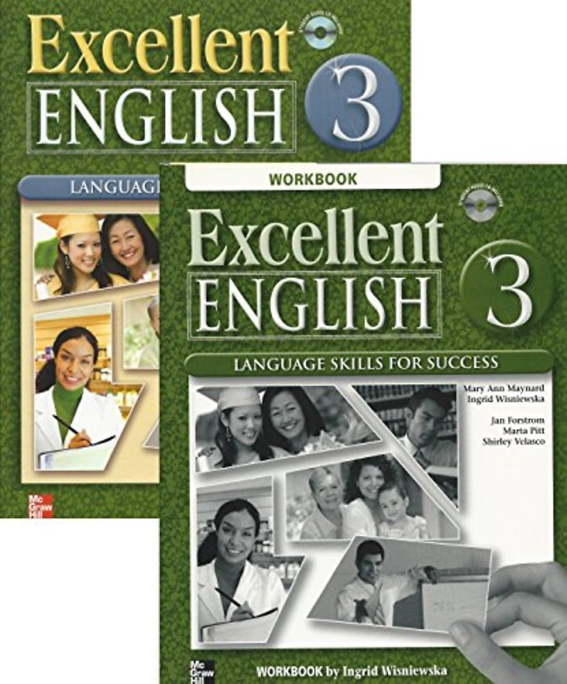 Excellent English Level 3 Student Book with Audio Highlights and Workbook with Audio CD Pack L3