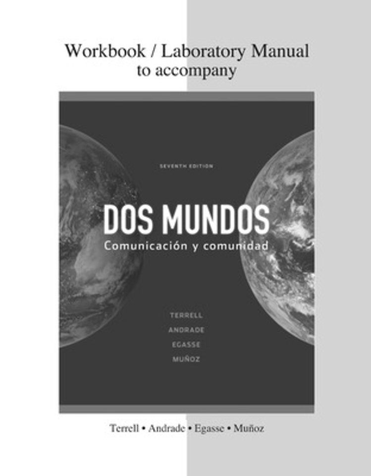 Combined Workbook/Lab Manual to accompany Dos mundos