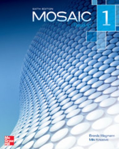Mosaic Level 1 Reading Student Book plus Registration Code for Connect ESL