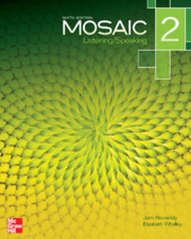 Mosaic Level 2 Listening/Speaking Student Book plus Registration Code for Connect ESL