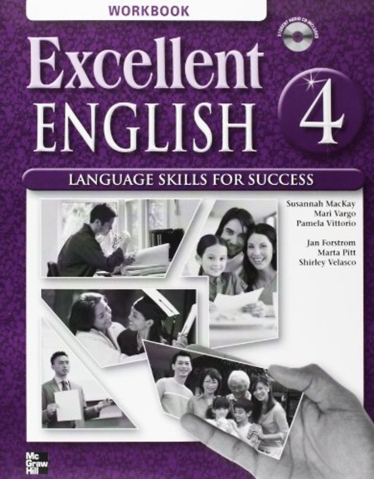 Excellent English Level 4 Workbook with Audio CD