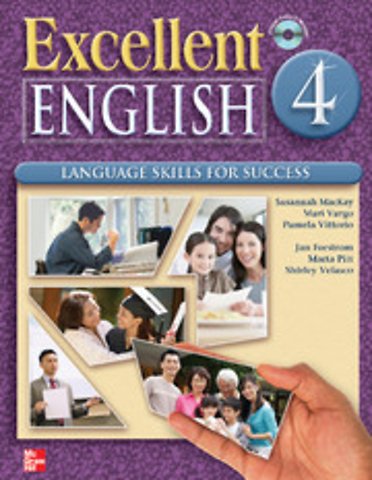 Excellent English Level 4 Student Book with Audio Highlights