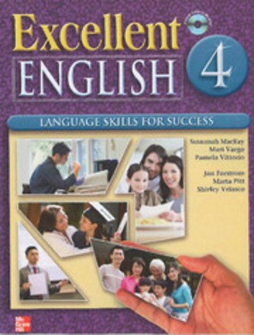 Excellent English Level 4 Student Book with Audio Highlights and Workbook with Audio CD Pack