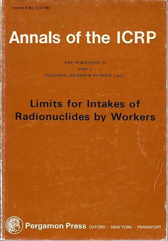 ICRP Publication 30