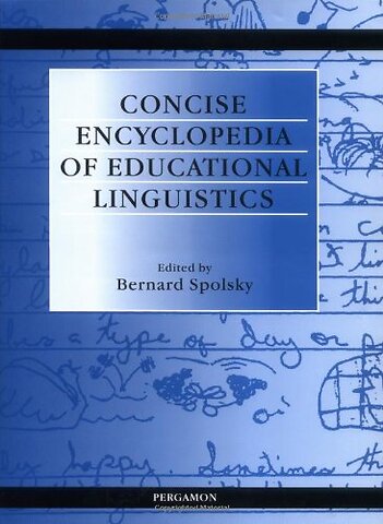 Concise Encyclopedia of Educational Linguistics