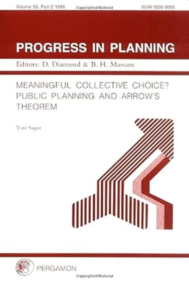 Progress in Planning, Volume 50, Part 2