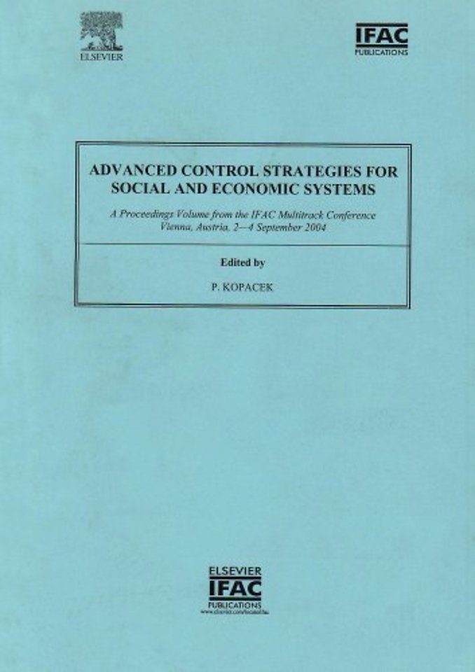 Advanced Control Strategies for Social and Economic Systems