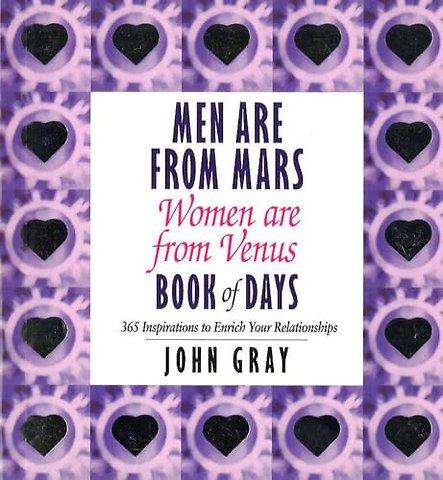 Men Are From Mars, Women Are From Venus Book Of Days