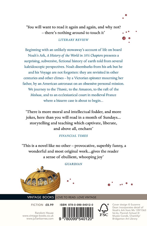 A History of the World in 10 1/2 Chapters