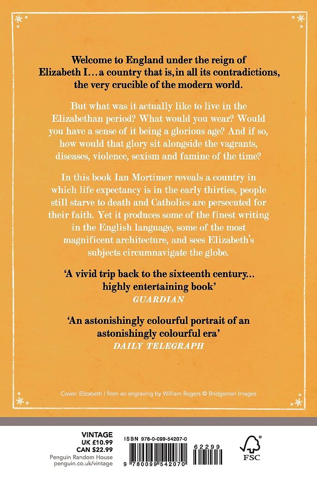 The Time Traveller's Guide to Elizabethan England