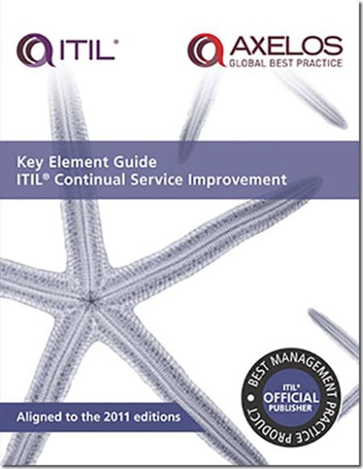 Key element guide ITIL continual service improvement [pack of 10]