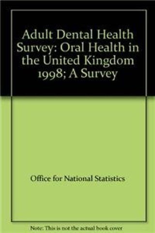Adult Dental Health Survey (1998)