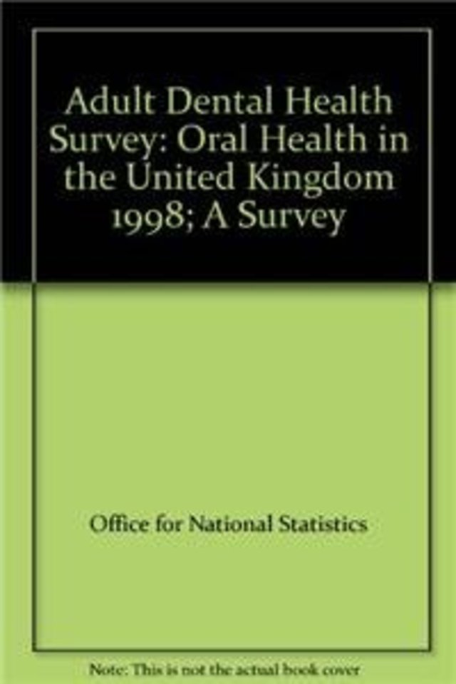 Adult Dental Health Survey (1998)