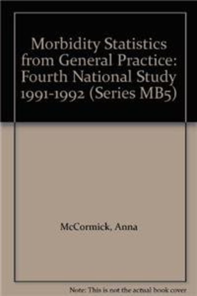 Morbidity Statistics General Practice No. 3