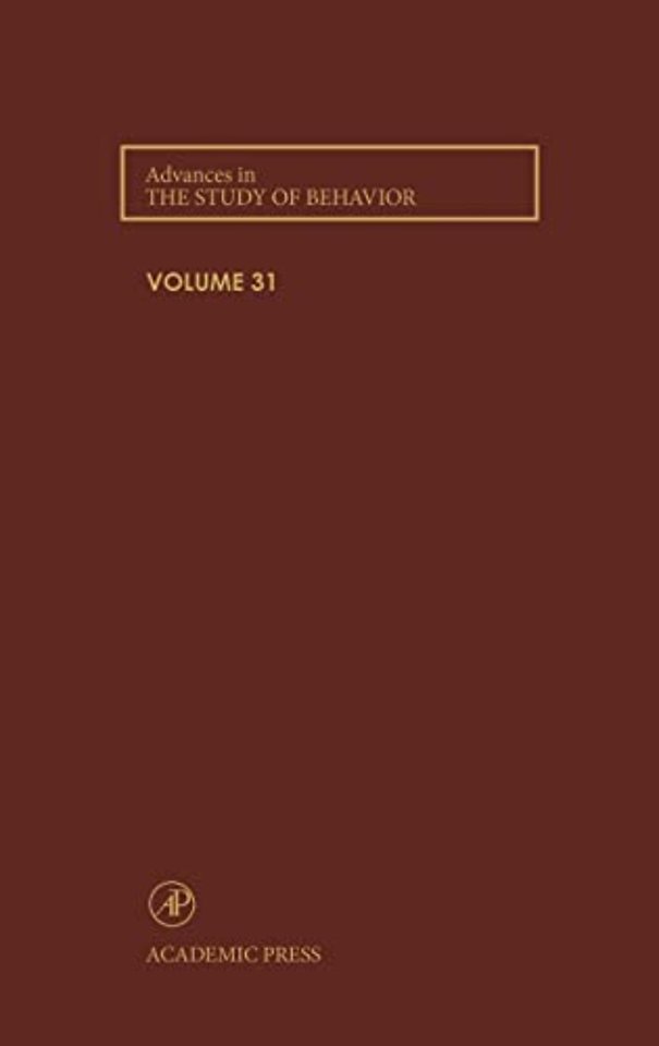 Advances in the Study of Behavior