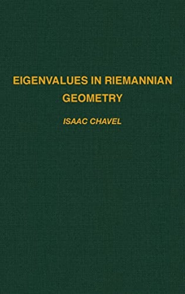 Eigenvalues in Riemannian Geometry