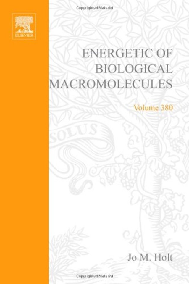 Energetics of Biological Macromolecules, Part E