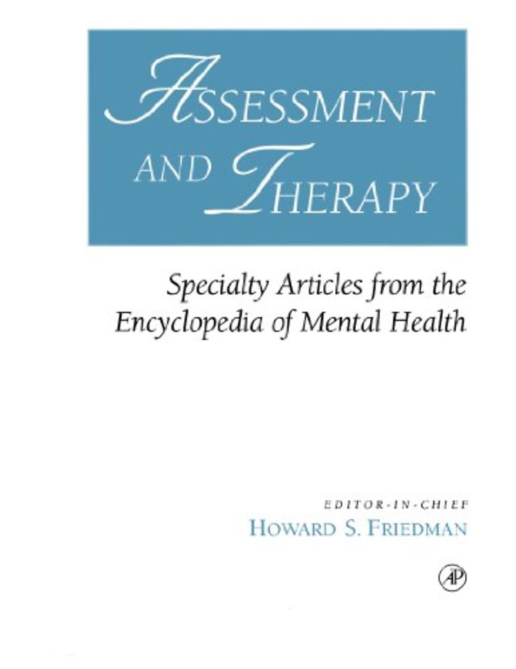 Assessment and Therapy