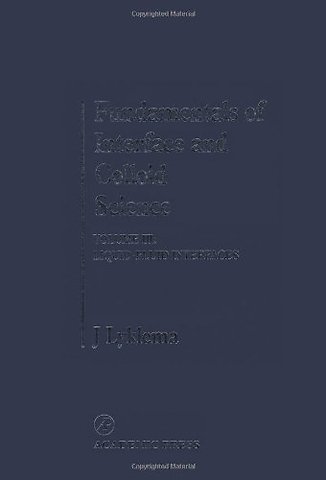 Fundamentals of Interface and Colloid Science
