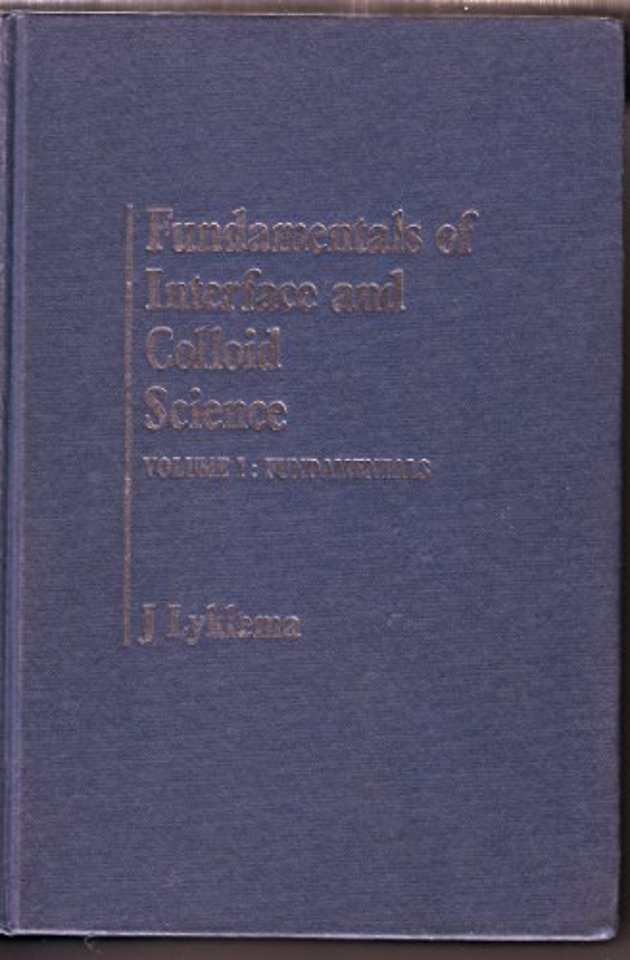 Fundamentals of Interface and Colloid Science