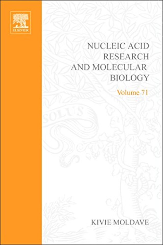 Progress in Nucleic Acid Research and Molecular Biology