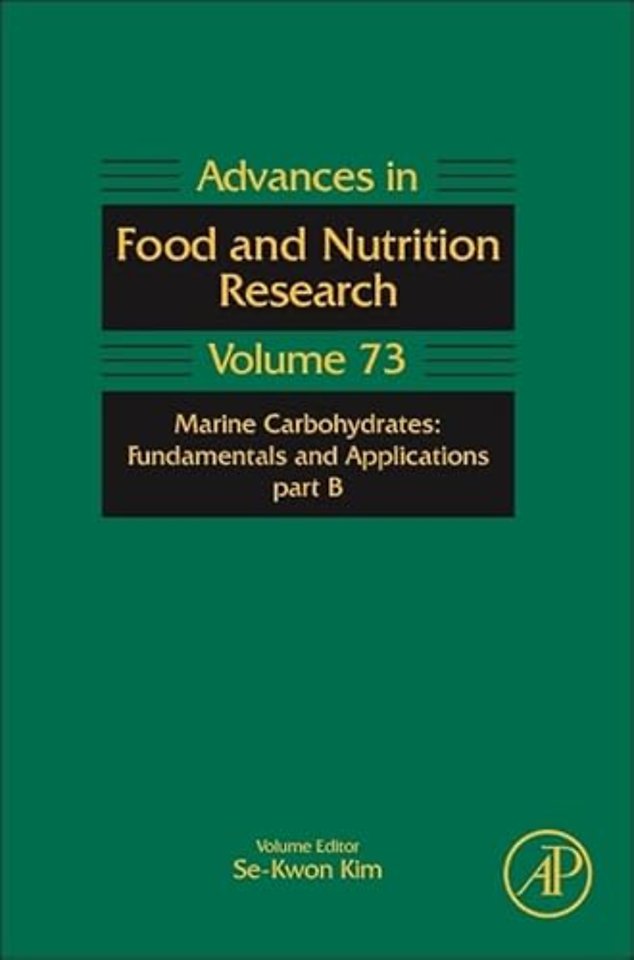 Marine Carbohydrates: Fundamentals and Applications, Part B