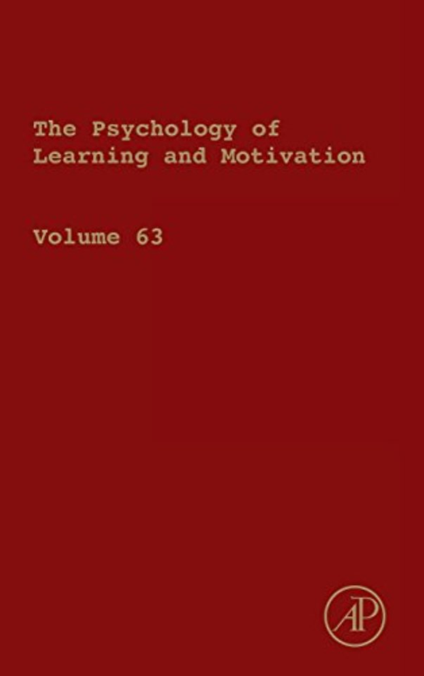 Psychology of Learning and Motivation