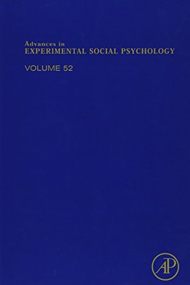 Advances in Experimental Social Psychology