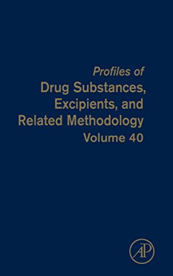 Profiles of Drug Substances, Excipients and Related Methodology