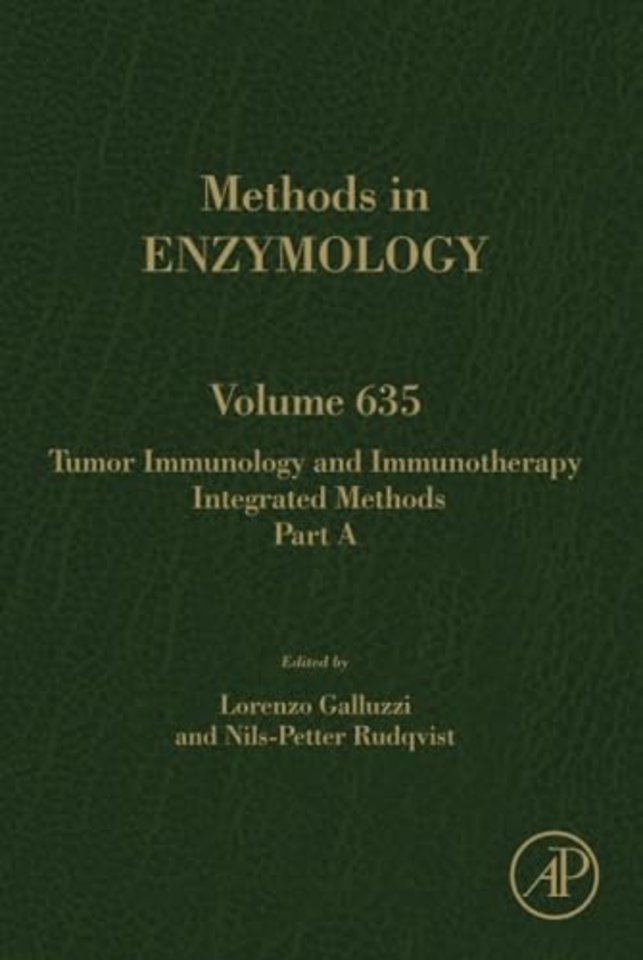 Tumor Immunology and Immunotherapy - Integrated Methods Part A
