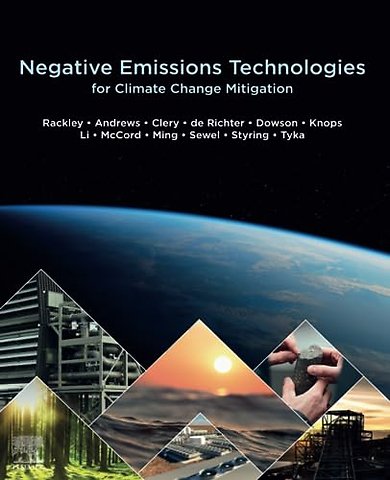 Negative Emissions Technologies for Climate Change Mitigation