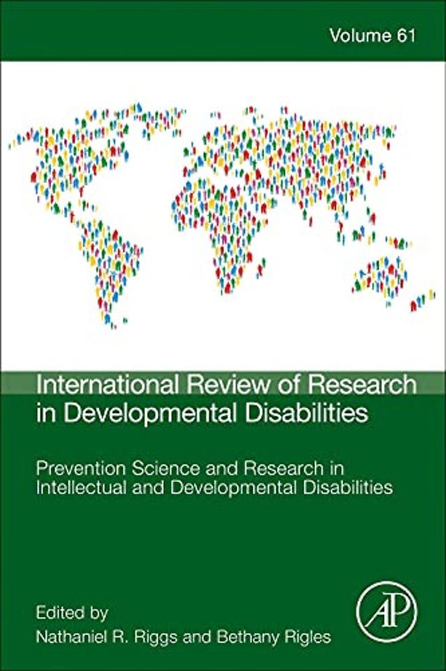 Prevention Science and Research in Intellectual and Developmental Disabilities