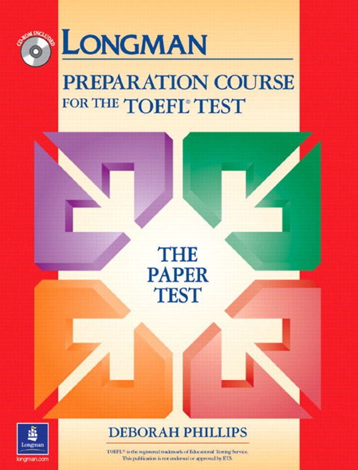 TOEFL PAPER PREP COURSE w/CD; without Answer Key