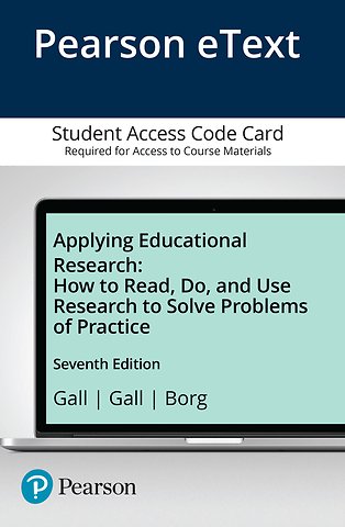 Applying Educational Research